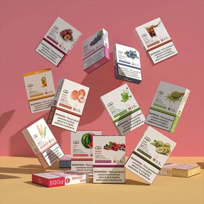 LANA煙彈 LANA電子煙發光煙彈 口味齊全 通用一代主機 現貨3顆入